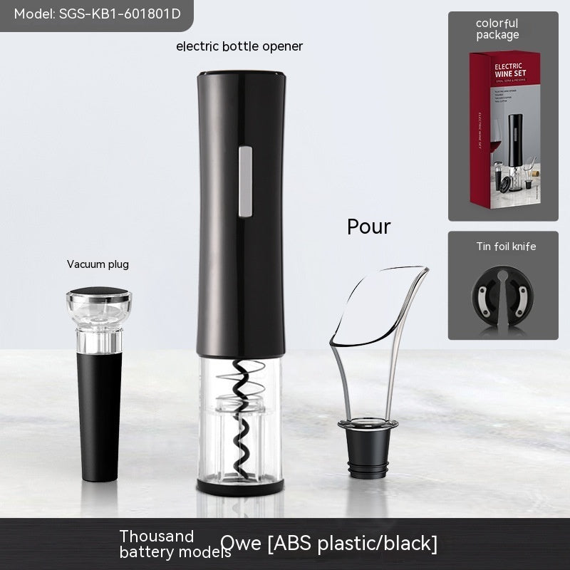 Electric Bottle Opener Household Creative Wine Stopper Cross-border Screwdriver Automatic