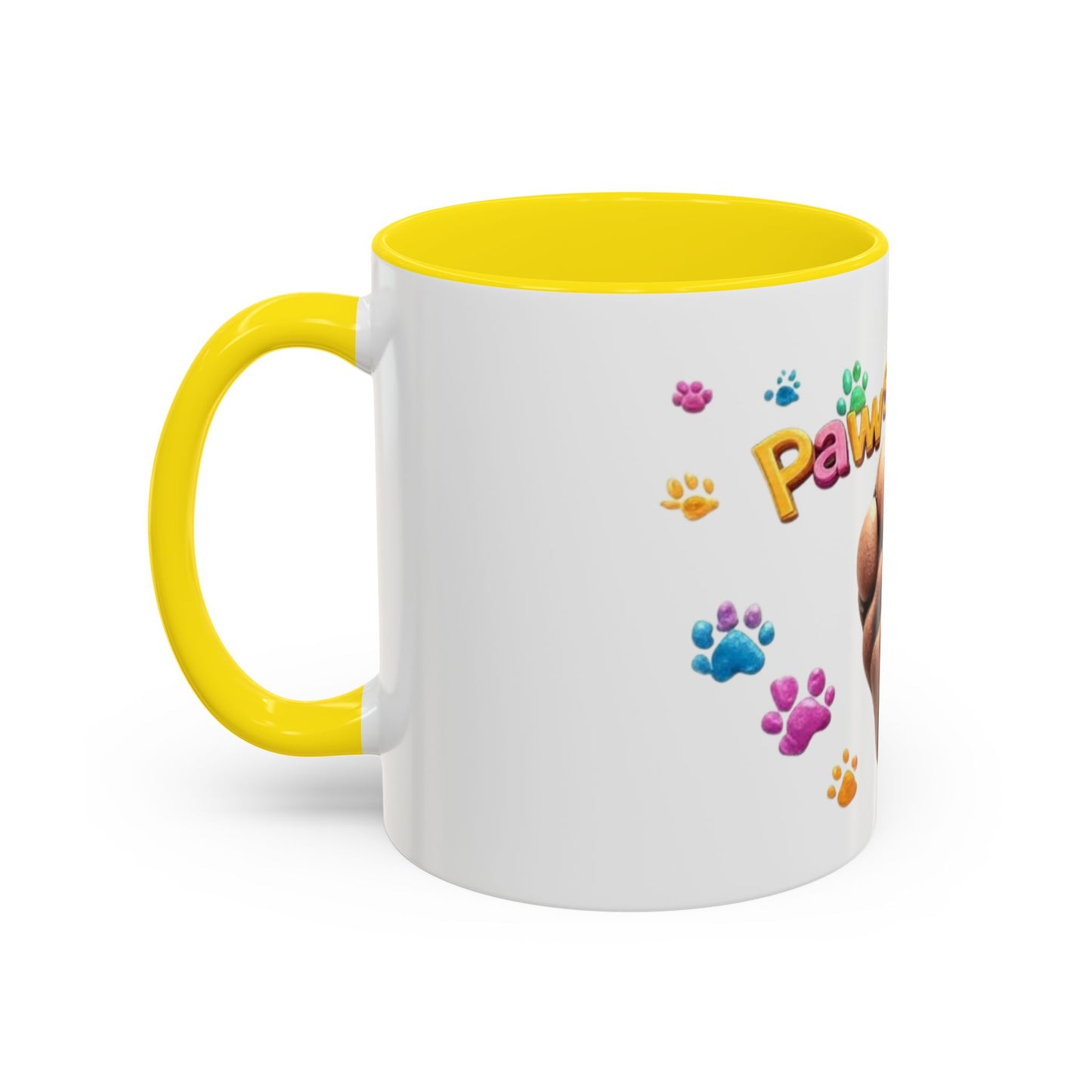 Paw-Some Coffee Mug, Perfect for Pet Lovers, Gift for Dog Owners, Colorful Paw Print Design, Cute Animal Lover Mug, Housewarming Gift