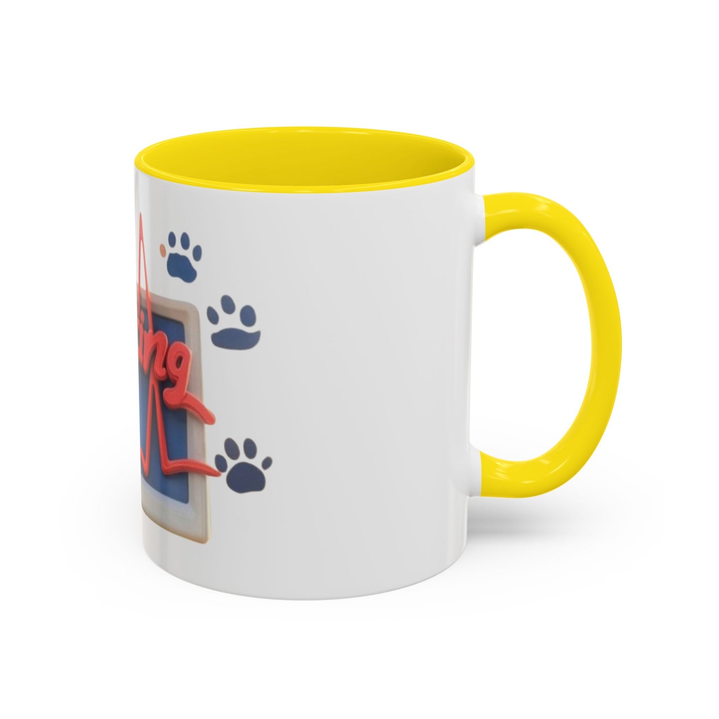 Heartfelt Paws Coffee Mug - Perfect Gift for Pet Lovers, Dog Owners, Animal