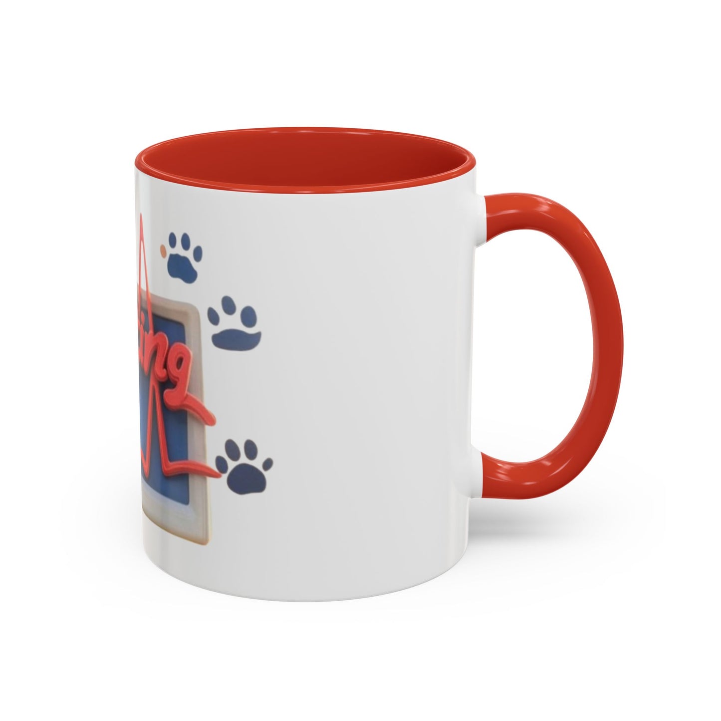 Heartfelt Paws Coffee Mug - Perfect Gift for Pet Lovers, Dog Owners, Animal