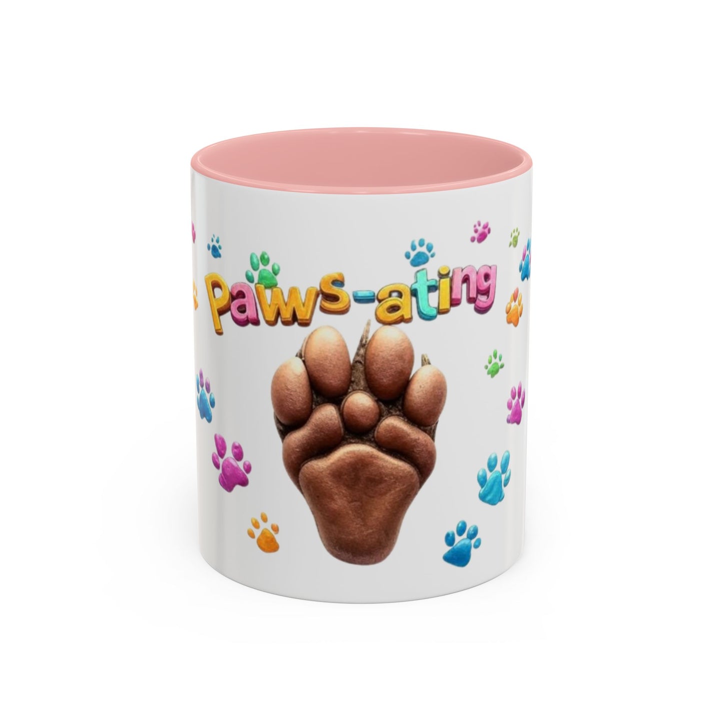 Paw-Some Coffee Mug, Perfect for Pet Lovers, Gift for Dog Owners, Colorful Paw Print Design, Cute Animal Lover Mug, Housewarming Gift