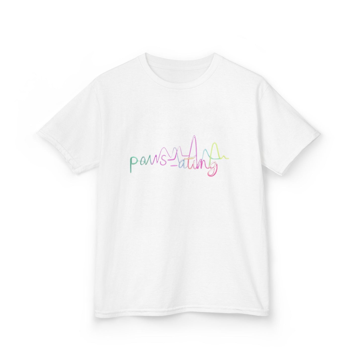 Kids' Paws-ating Tee - Fun Animal Vibe, Paw Lovers Gift, Cute Kids Shirt, Pet Lovers Apparel, Birthday Gift for Kids