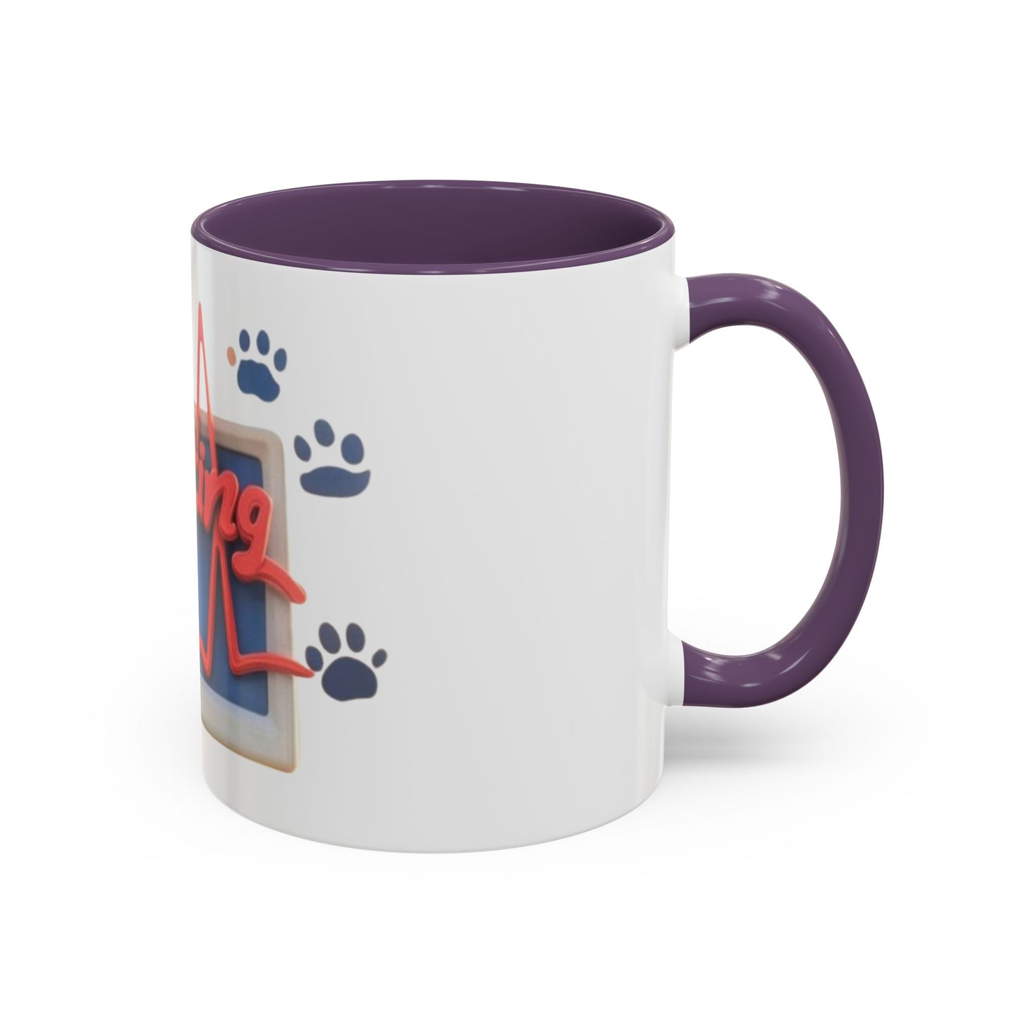 Heartfelt Paws Coffee Mug - Perfect Gift for Pet Lovers, Dog Owners, Animal
