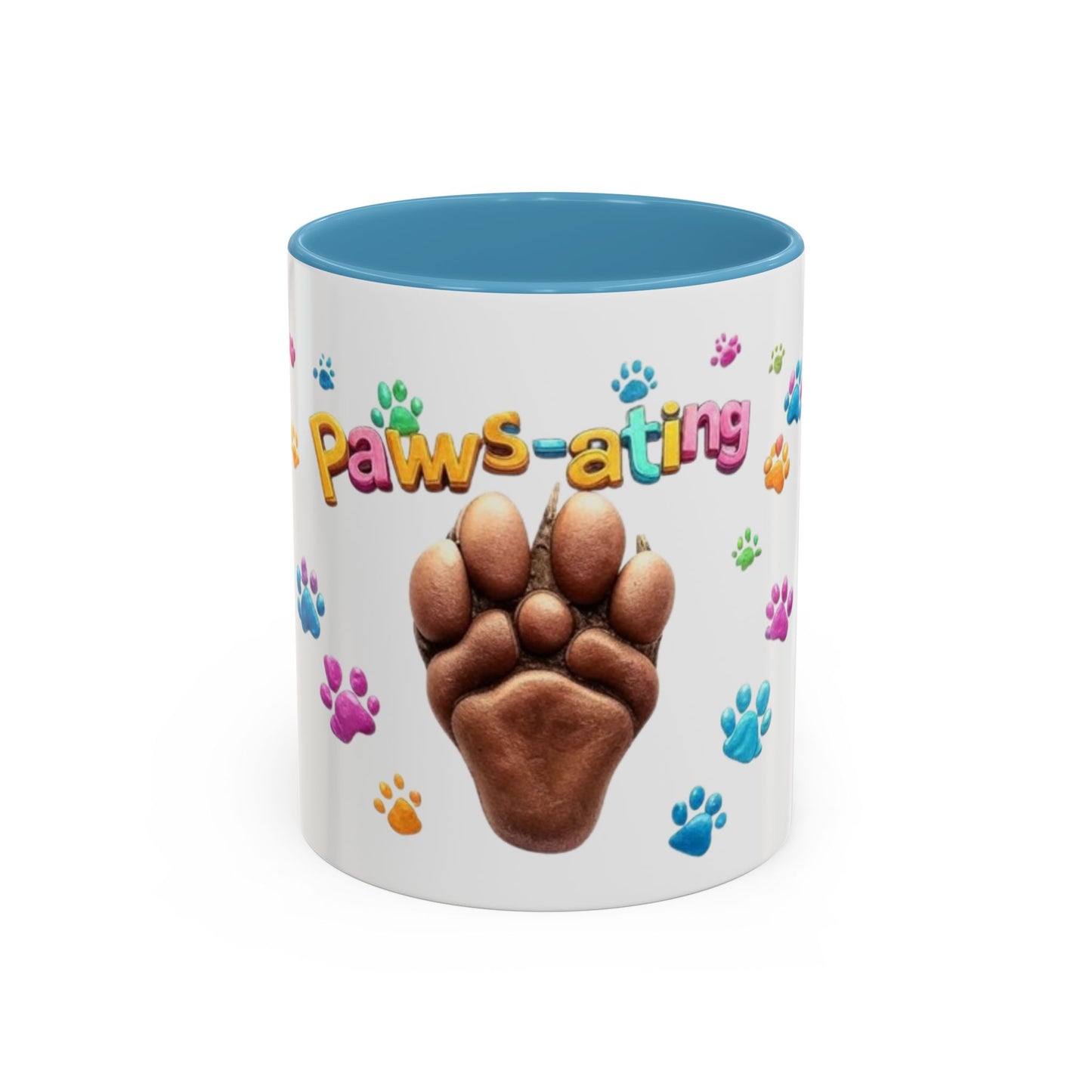Paw-Some Coffee Mug, Perfect for Pet Lovers, Gift for Dog Owners, Colorful Paw Print Design, Cute Animal Lover Mug, Housewarming Gift