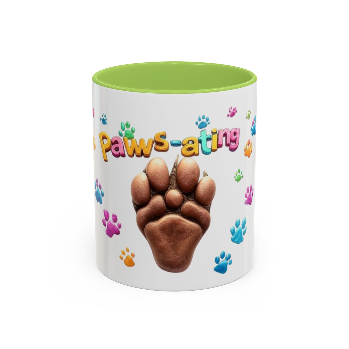 Paw-Some Coffee Mug, Perfect for Pet Lovers, Gift for Dog Owners, Colorful Paw Print Design, Cute Animal Lover Mug, Housewarming Gift