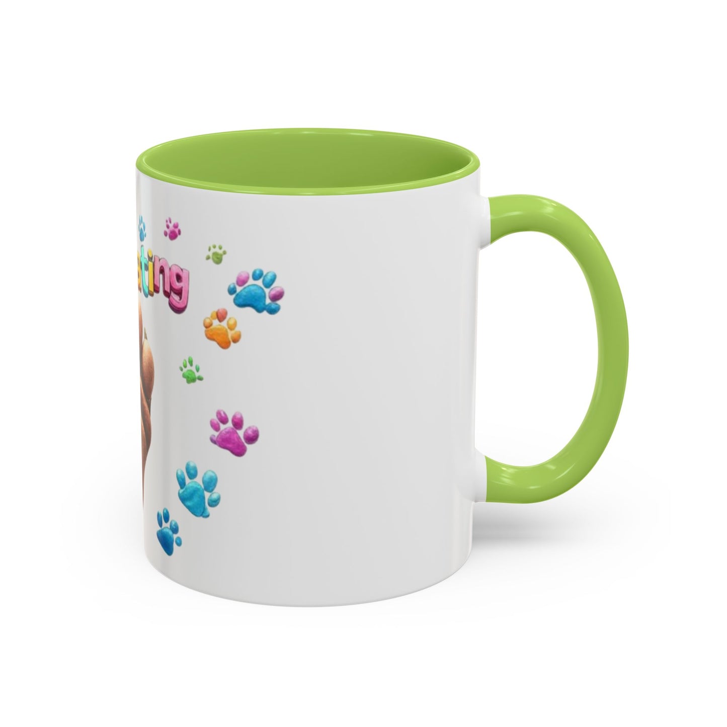 Paw-Some Coffee Mug, Perfect for Pet Lovers, Gift for Dog Owners, Colorful Paw Print Design, Cute Animal Lover Mug, Housewarming Gift