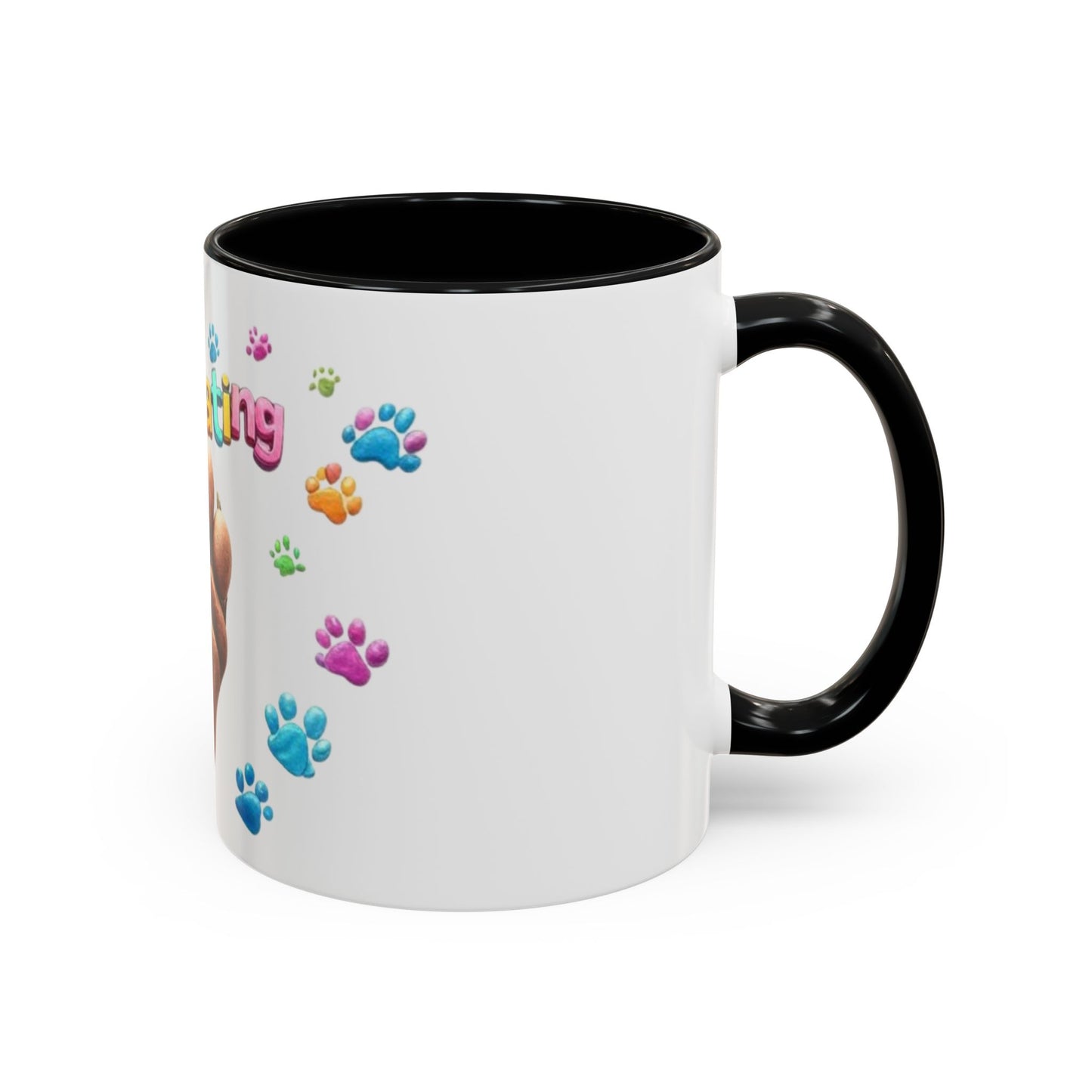 Paw-Some Coffee Mug, Perfect for Pet Lovers, Gift for Dog Owners, Colorful Paw Print Design, Cute Animal Lover Mug, Housewarming Gift