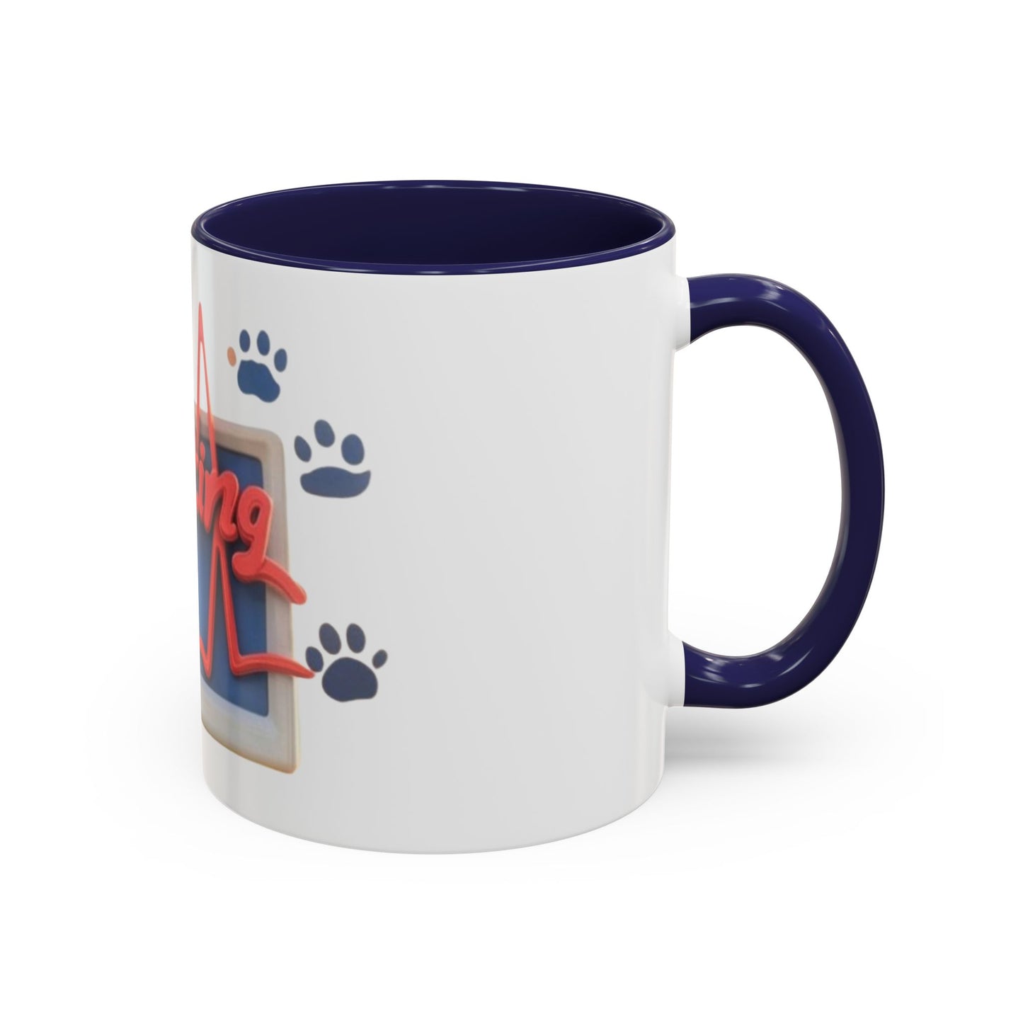 Heartfelt Paws Coffee Mug - Perfect Gift for Pet Lovers, Dog Owners, Animal