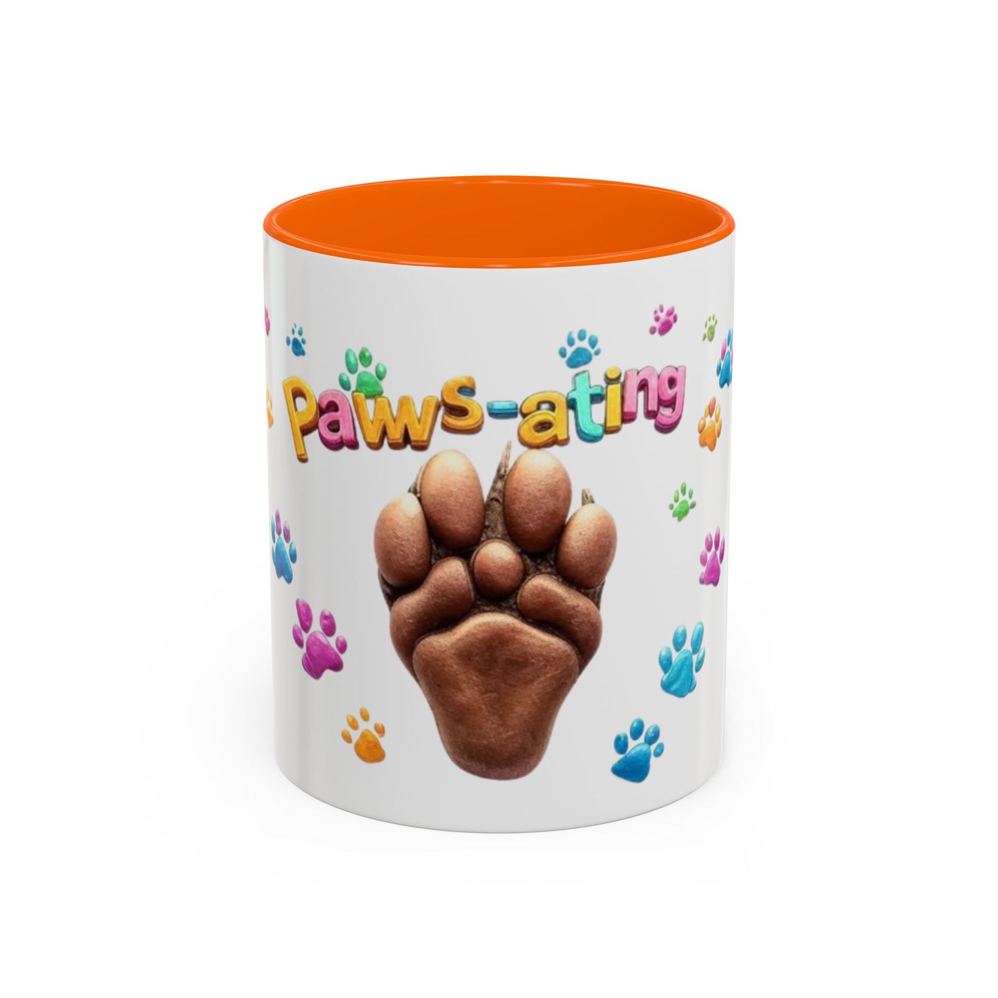 Paw-Some Coffee Mug, Perfect for Pet Lovers, Gift for Dog Owners, Colorful Paw Print Design, Cute Animal Lover Mug, Housewarming Gift