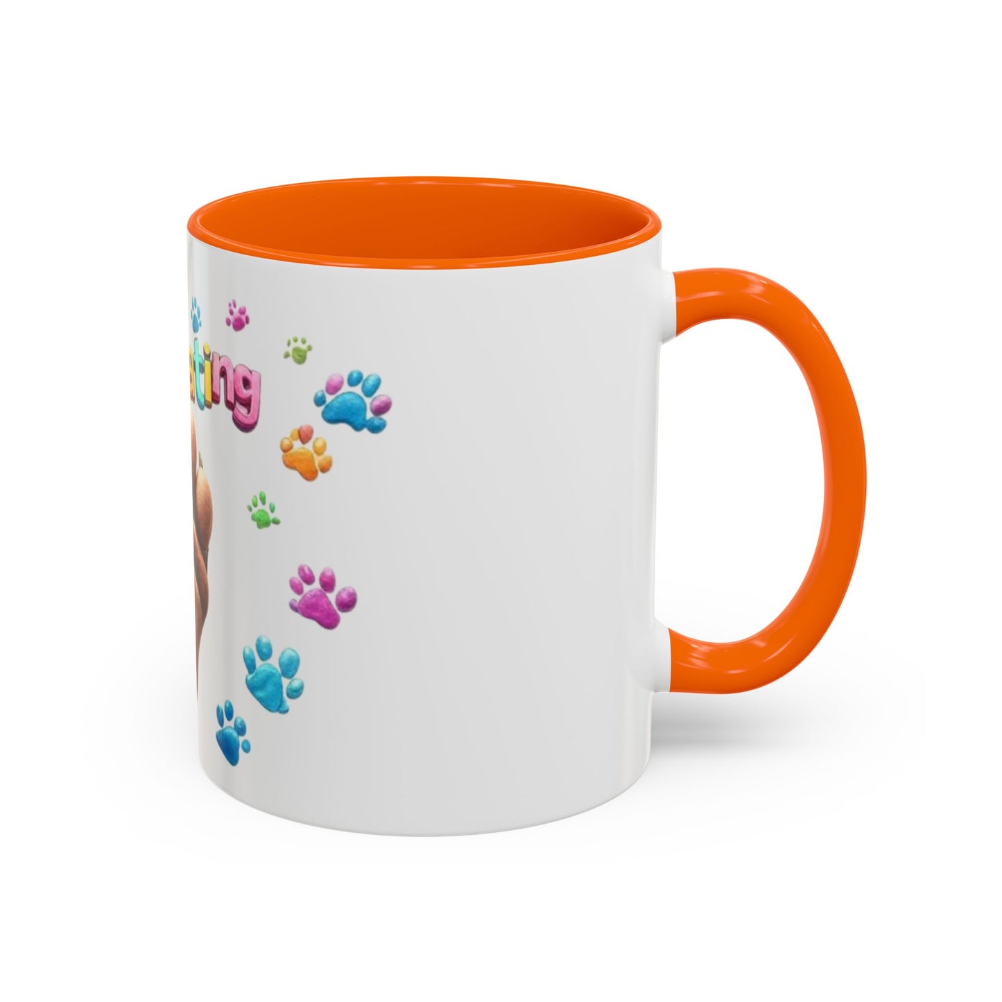 Paw-Some Coffee Mug, Perfect for Pet Lovers, Gift for Dog Owners, Colorful Paw Print Design, Cute Animal Lover Mug, Housewarming Gift