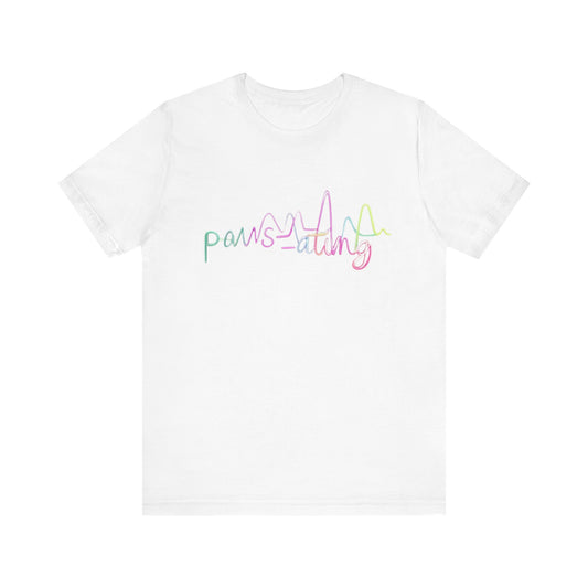 Paws-ating Unisex Tee, Animal Lovers Shirt, Cute Pet T-Shirt, Gift for Dog Mom, Casual Wear for Pet Lovers, Everyday Comfort