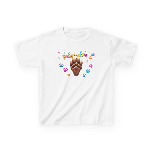 Cute Kids Paw Print Tee, Animal Lover Shirt, Fun Pet Theme T-Shirt, Gifts for Kids, Birthday Party Shirt