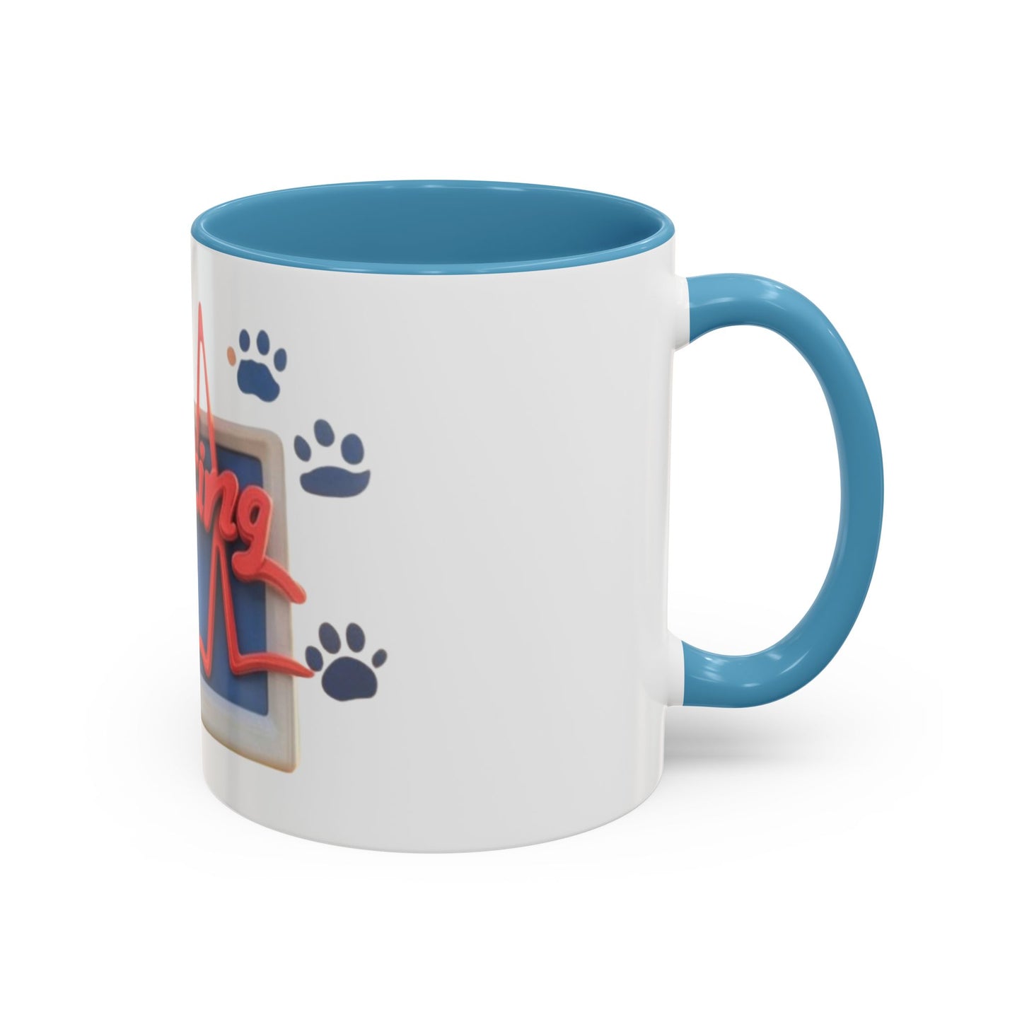 Heartfelt Paws Coffee Mug - Perfect Gift for Pet Lovers, Dog Owners, Animal