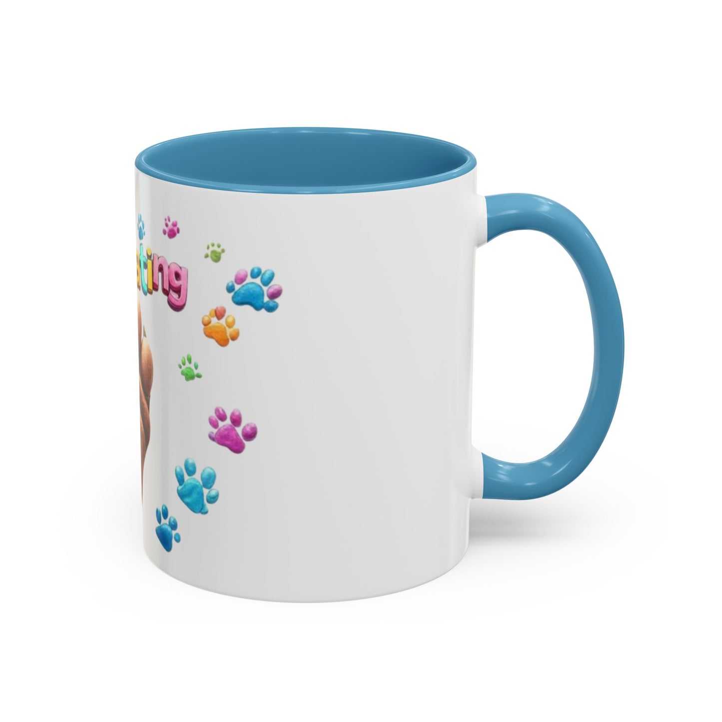 Paw-Some Coffee Mug, Perfect for Pet Lovers, Gift for Dog Owners, Colorful Paw Print Design, Cute Animal Lover Mug, Housewarming Gift