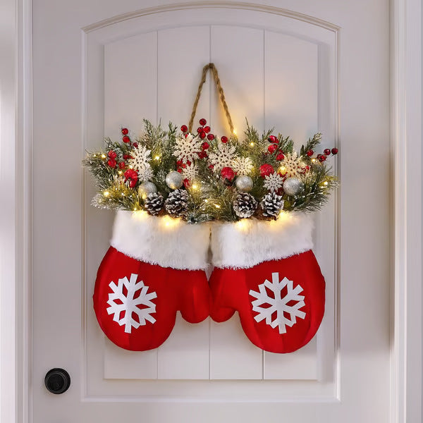 Christmas Crutch Candy Lollipop Gloves Ornaments